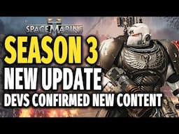 Space Marine 2 - NEW UPDATE Season 3 Road Map for PVE, PVP, Weapons - Devs Confirmed