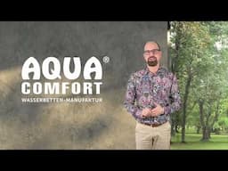 Unsere Wasserbetten von Aqua Comfort sind anders! Individuell auf Ihren Körper angefertigt.