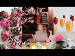 A Very Valentine's Day Vlog | GRWM, Brunch, Date Night, Jessii Vee's Birthday