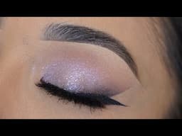 Sparkly Lilac Dramatic Eyeshadow Tutorial