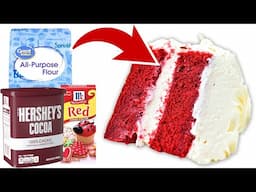 3 Easy Valentine's Day Dessert Recipes! Tasty Red Velvet Cake & More!