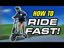 Advanced Electric Scooter Riding Tips & Techniques!