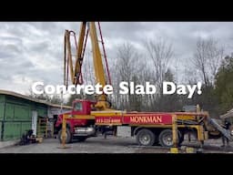 House Build Series #14: Concrete Slab Day!