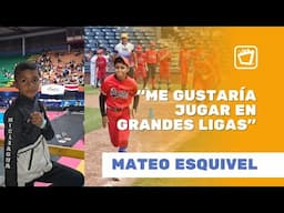 Mateo Esquivel, el niño prodigio del béisbol y taekwondo