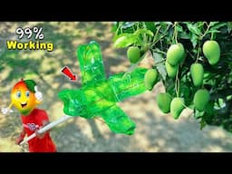 How to Make Bottle Fruits Plucker🥭 || Making Robot Hand Mango Plucker