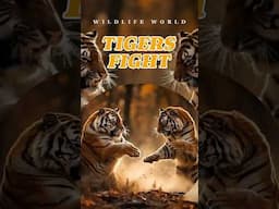 Tigers fight 🐅 #tiger #shorts #trending #viralvideo #fight  #predator