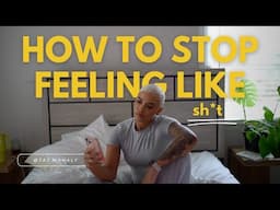 How To Stop Feeling Like Sh*t. First, get off of your own neck. Let's do a self care night together.