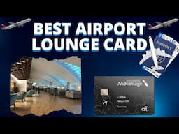 Best Airport Lounge Access Credit Card