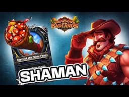 Highlander Shaman got the best card this expansion! Showdown in the Badlands | Hearthstone