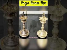 ✨ How to clean Brass & Silver Pooja Items Effortlessly - Pooja Room Tips, Decoration & Organization