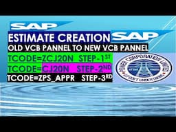 MAKE ESTIMATE FOR 11 KV VCB PANNEL IN BUSINESS PLAN|PROJECT CREATION IN  BUSS_PLAN OLD VCB - NEW VCB