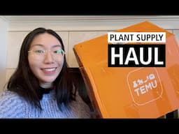 My First Temu Unboxing: Plant Supplies, Gardening Must Have & Home Items ON A BUDGET!