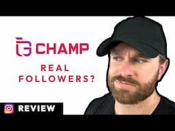 My IG Champ Review - Instagram Expert Reacts to "Real" Followers