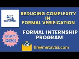 Reducing complexity in formal verification