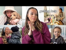 VLOG: admitting into mental health facility, mom life, organizing + more