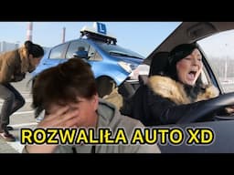 ROZWALIŁA AUTO NAUKI JAZDY XD