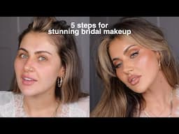 5 STEPS TO FLAWLESS BRIDAL MAKEUP | JAMIE GENEVIEVE