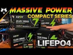 XZNY Compact Series Batteries = MASSIVE POWER in a SMALL Package!