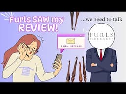 I Got Their Attention 👀 My Review Got A Response From Furls! Crochet Hook Review Round 2 🧶