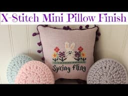 X-Stitch Mini Pillow Finish  (1/19/25)