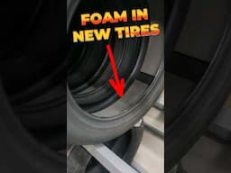 Tires with glued in FOAM