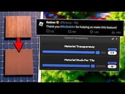 We Fixed a MASSIVE Problem for Roblox Builders!