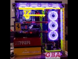 O Thermaltake Core P5 mais caprichado da GBAwatercooler! - Projeto Ferrari Lamborghini