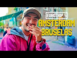 Vacaciones en ÁMSTERDAM y BRUSELAS | pollolog eurotrip n°5