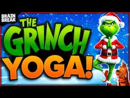 Grinch Christmas Yoga 🎄 Winter Brain Break 🎄 Fun Yoga For Kids 🎄 Cosmic Kids Yoga