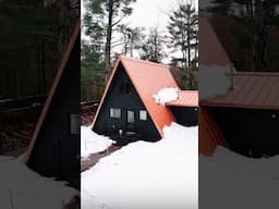 a-frame roof transformation ✨