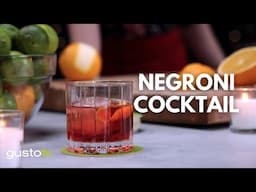 Negroni: Bold, bitter, and beautifully balanced | Cocktail Recipe