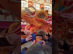 CHINESE NEW YEAR London 2025 Year of the Snake Celebrations 🐍 CNY London  #Shorts