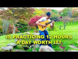 I Practiced Guitar up 12 hours A Day For A Month - Was It Worth it?