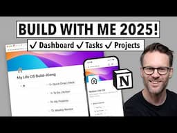 Get Organized In Notion: Build A Second Brain With Me 2025!