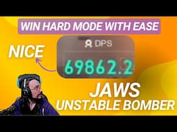 One Human Jaws Build - Winning Hard Mode With Ease