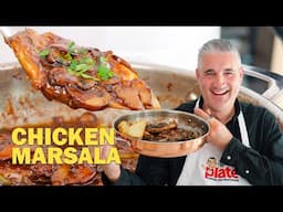 How to Make CHICKEN MARSALA Recipe The Original Way