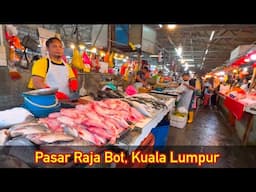 Pasar Raja Bot Kuala Lumpur !!! Famous Malaysia Raja Bot Morning Tour !!!