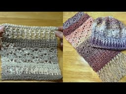 Vista Point Crochet Scarf Tutorial! ~ Makes a pretty blanket too!