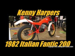 Classic 1982 Fantic 200 Trials Bike