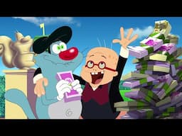 Oggy and the Cockroaches - Oggy's getting rich! (SEASON 4) BEST CARTOON COLLECTION | New Episodes HD