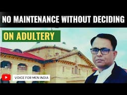 Allegations Of Adultery Against Wife Must Be Decided Before Awarding Maintenance: Allahabad HC