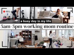 5AM-5PM Working Mom Routine | Day in the Life of a Full-time Working Mom | Amanda Fadul