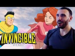 Invincible S01E02 Here Goes Nothing REACTION