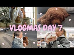 DECORATE MY FLAT FOR CHRISTMAS WITH ME!!!♡ VLOGMAS DAY 7