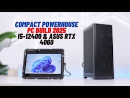 Compact Powerhouse PC Build 2025 | i5-12400 & ASUS RTX 4060 | Perfect for US Gamers & Creators!