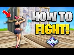 How to ACTUALLY FIGHT Like a PRO In FORTNITE! (Advanced)