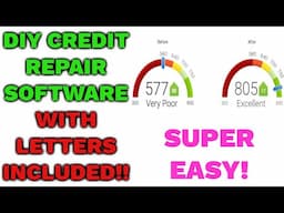 HOW TO FIX YOUR OWN CREDIT - WITH DISPUTE LETTERS INCLUDED - SUPER EASY !! *NEVER PAY COLLECTIONS*