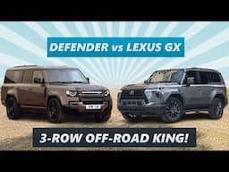 2024 Lexus GX vs 2025 Land Rover Defender 130 – 3-Row SUV Off-Road  KING!