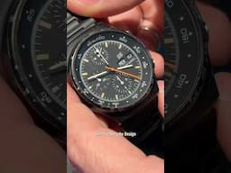 Unboxing: ‘80s Porsche Design PVD Chronograph “Top Gun” #porschedesign #vintagewatch #watch #watches