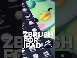 #ZBrush for iPad is Here and it’s a GAMECHANGER! #ZBrushforiPad